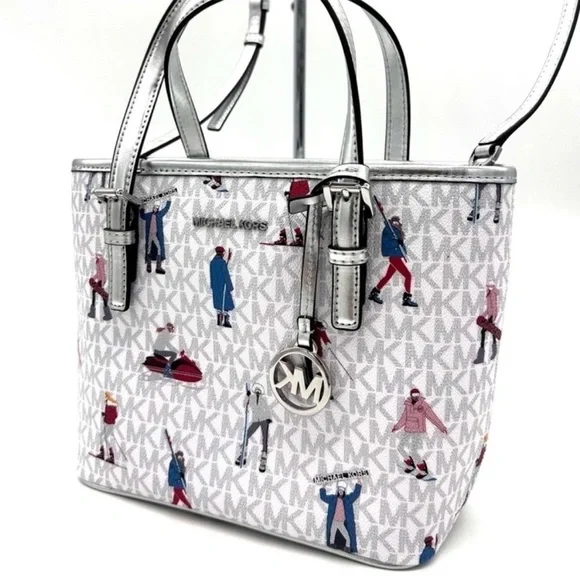 Michael Kors XS Girls Jet Set SaffianoTravel Bag